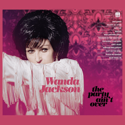 Album cover art for "Shakin’ All Over" by Wanda Jackson