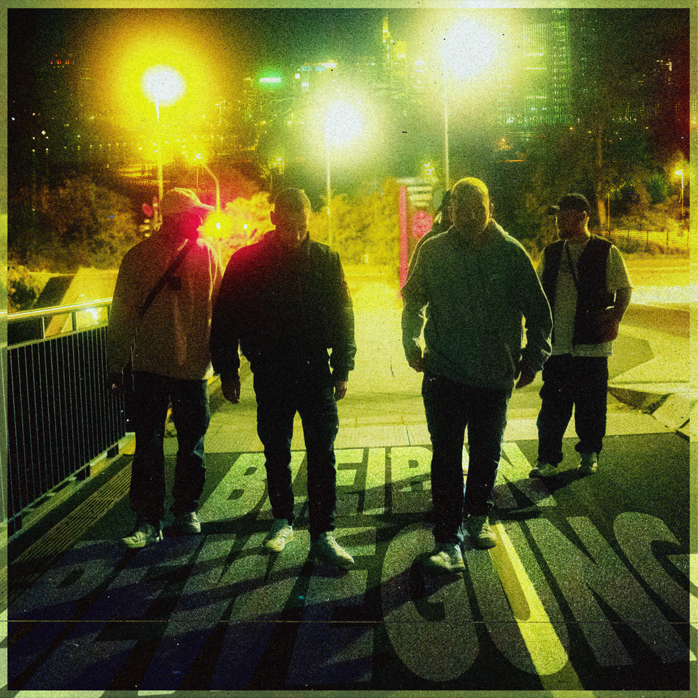 Album cover art for "Bleib in Bewegung" by Bosca