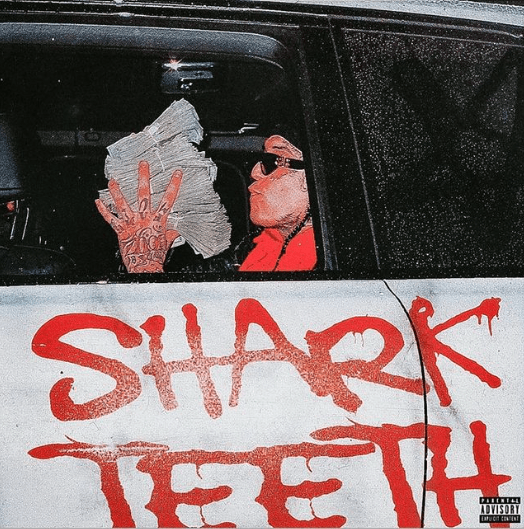 Album cover art for "SHARK TEETH (DEATH DEALER PT.2)" by SosMula