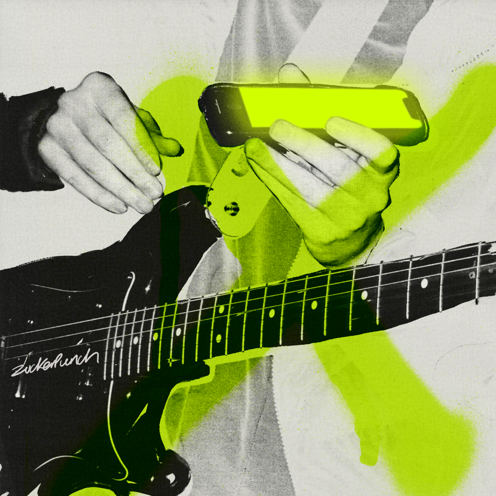 Album cover art for "Zuckerpunch" by The Snuts
