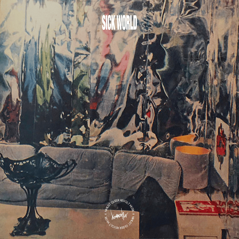 Album cover art for "Sick World" by Adult Swim