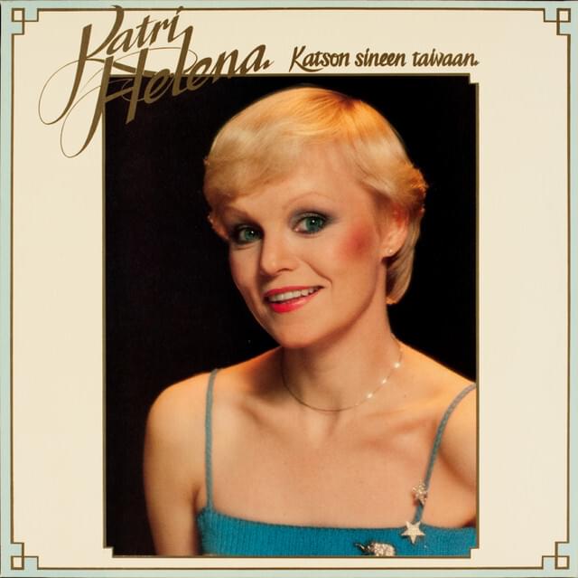 Album cover art for "Katson autiota hiekkarantaa" by Katri Helena