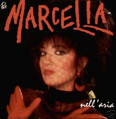 Album cover art for "Nell’aria" by Marcella Bella