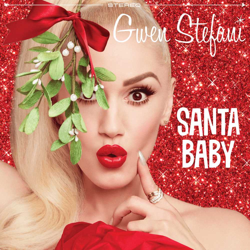 Album cover art for "Santa Baby" by Gwen Stefani