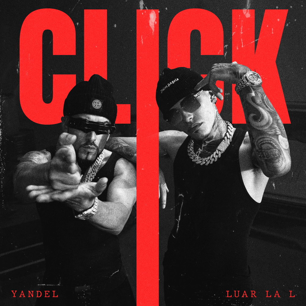 Album cover art for "CLICK" by Yandel