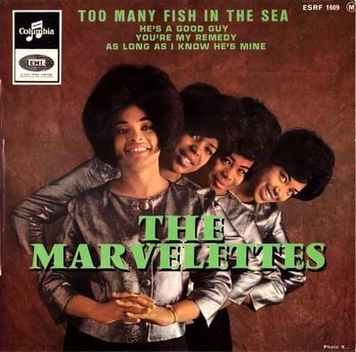 Album cover art for "Too Many Fish in the Sea" by The Marvelettes