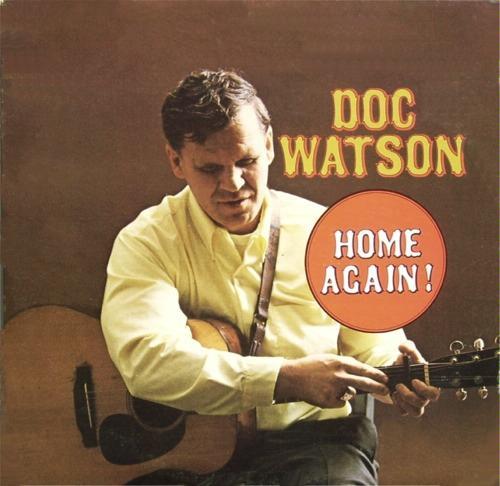 Album cover art for "Pretty Saro" by Doc Watson