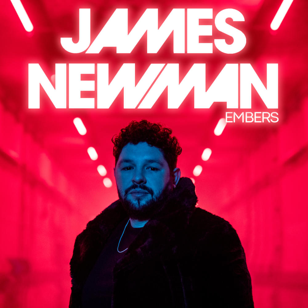 Album cover art for "Embers" by James Newman