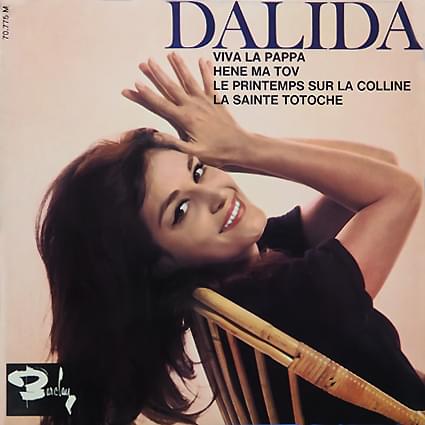 Album cover art for "Va, va, va" by Dalida