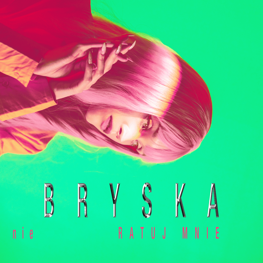 Album cover art for "nie RATUJ MNIE" by bryska