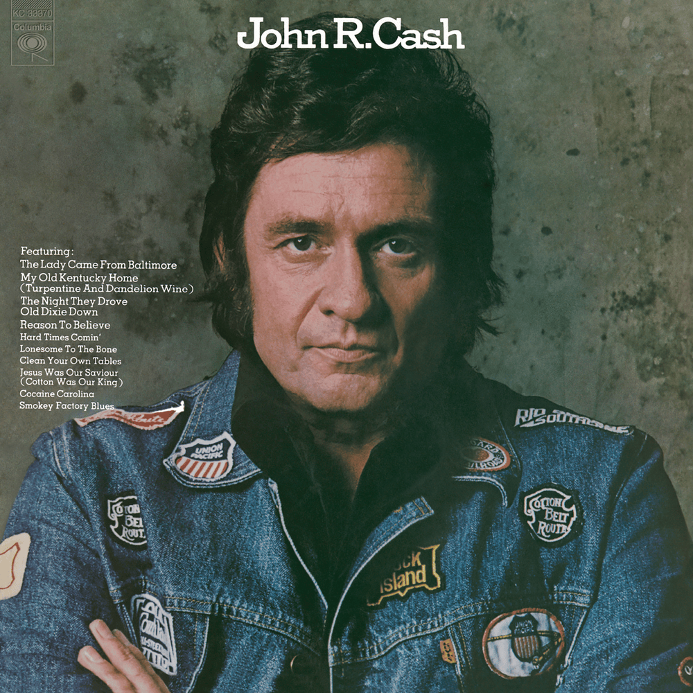 Album cover art for "Hard Times Comin’" by Johnny Cash