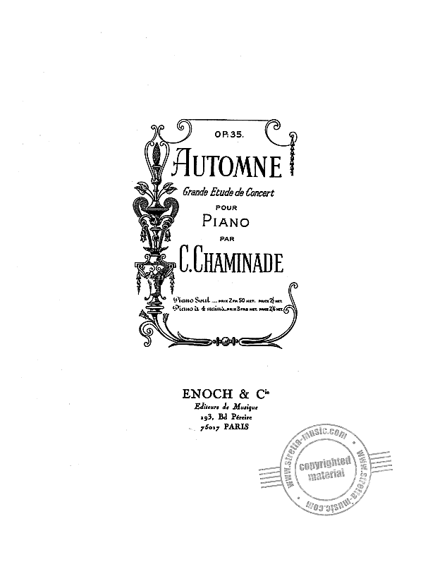 Automne by Cécile Chaminade