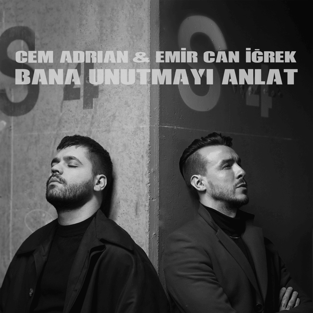 Album cover art for "Bana Unutmayı Anlat" by Cem Adrian