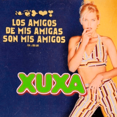 Album cover art for "Los Amigos de Mis Amigas Son Mis Amigos" by Xuxa