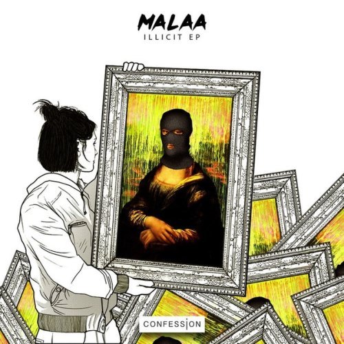 Album cover art for "Illicit Intro" by Malaa