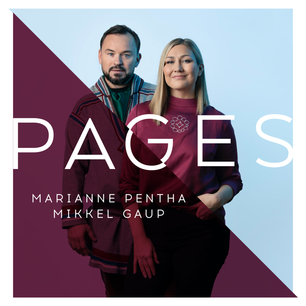 Album cover art for "Pages" by Mikkel Gaup