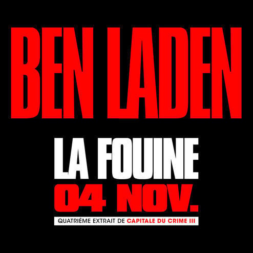 Album cover art for "Ben Laden" by La Fouine