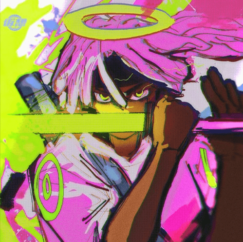 Album cover art for "VIRTUAL SUPERSTARS ✧" by Louverture & Chi-Chi (USA) & Kaheru & pdr dax