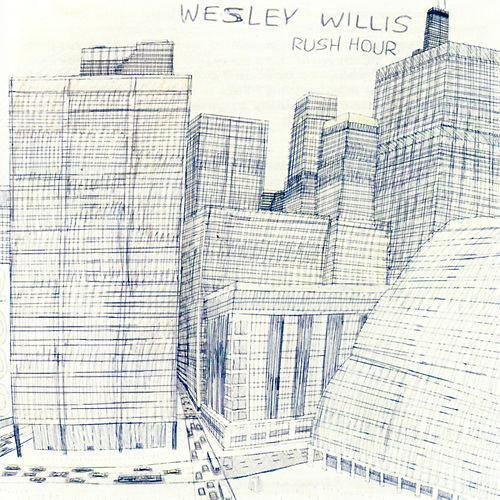 Album cover art for "Chronic Schizophrenia" by Wesley Willis
