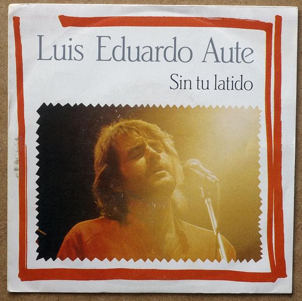 Album cover art for "Sin Tu Latido" by Luis Eduardo Aute