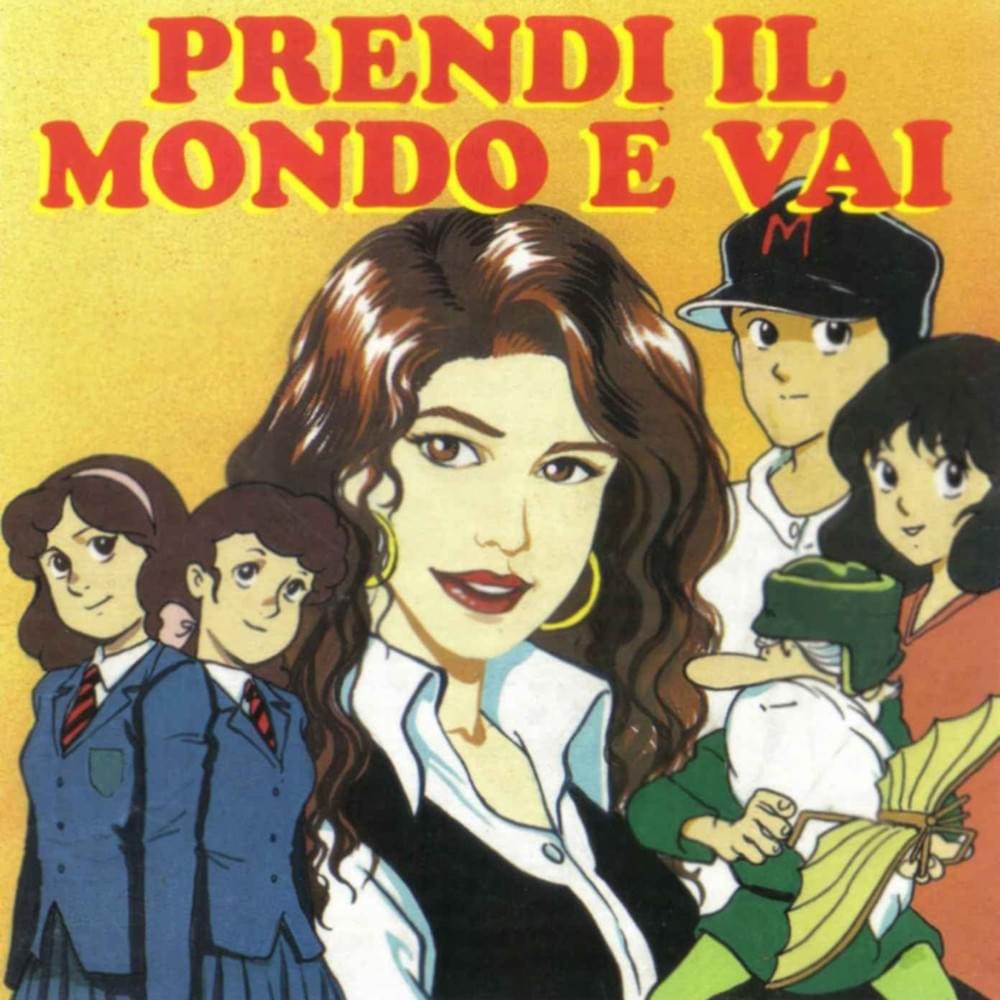 Album cover art for "Ci vuol coraggio" by Cristina D’Avena