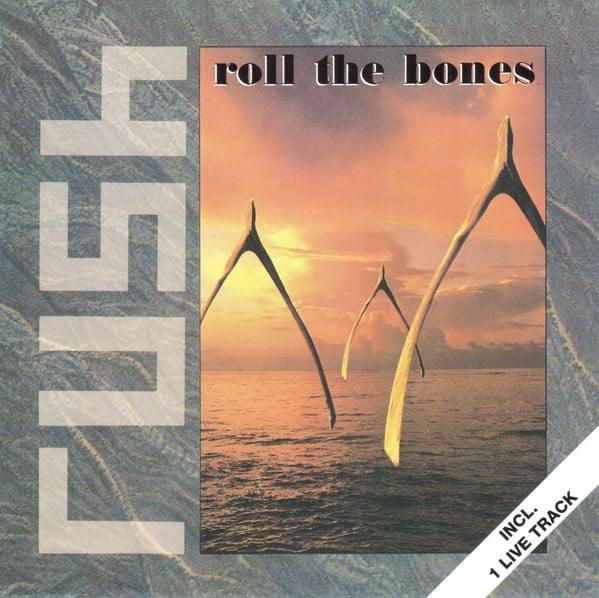 Album cover art for "Roll the Bones" by Rush