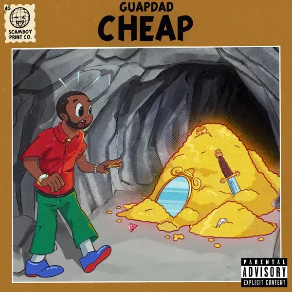 Album cover art for "Cheap" by Guapdad 4000