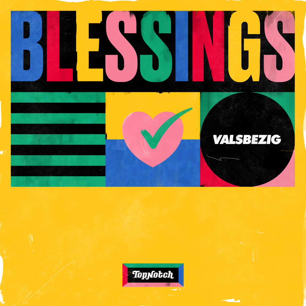 Album cover art for "Blessings" by ValsBezig