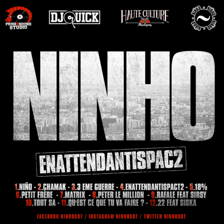 Album cover art for "Matrix" by Ninho