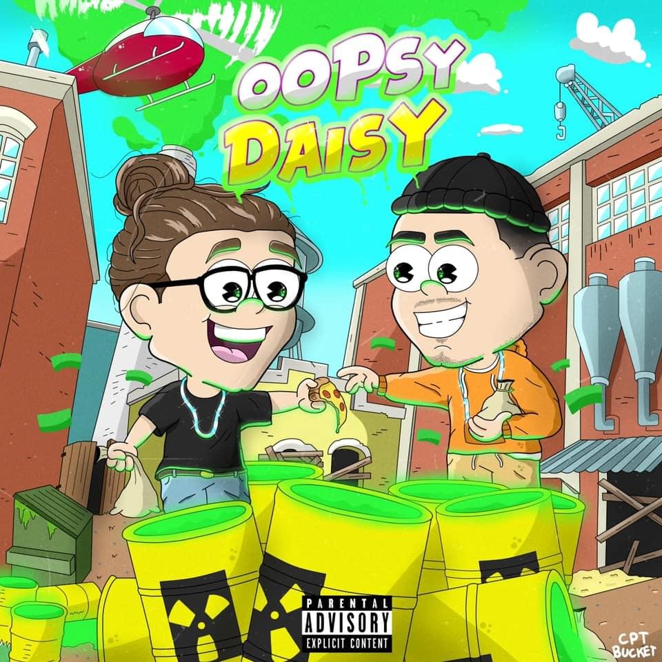 Album cover art for "Oopsy Daisy" by Otsochodzi & Young Igi