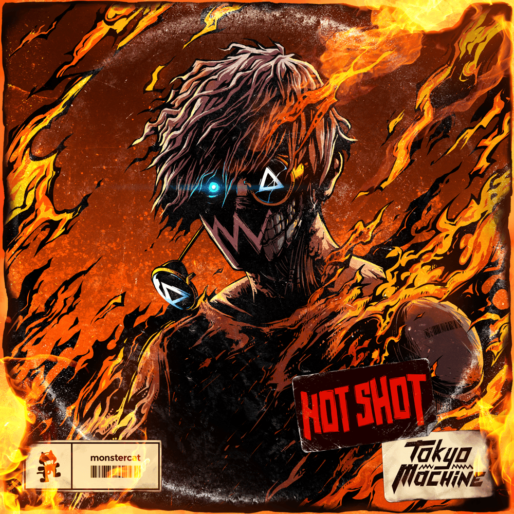 Album cover art for "HOT SHOT" by Tokyo Machine
