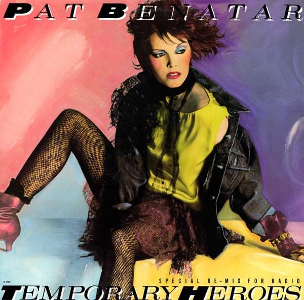 Album cover art for "Temporary Heroes" by Pat Benatar