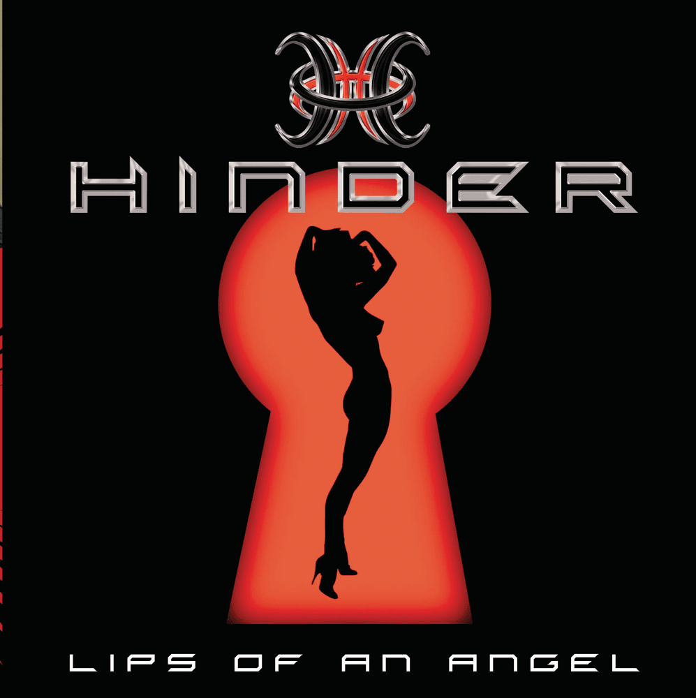 Album cover art for "Lips of an Angel" by Hinder