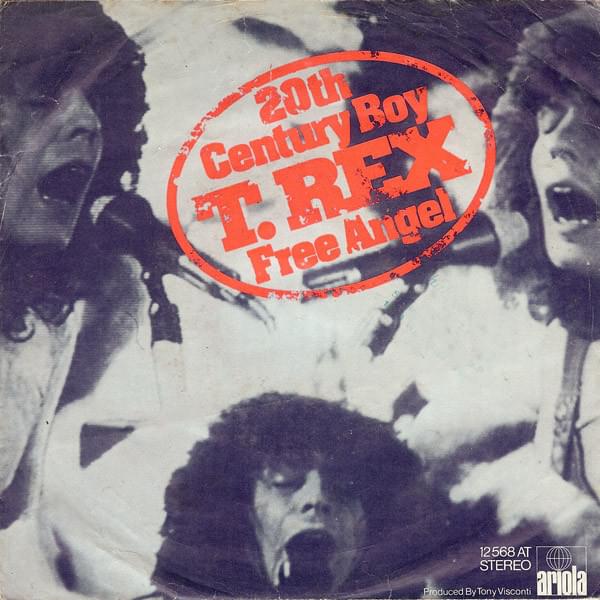 Album cover art for "Free Angel" by T. Rex