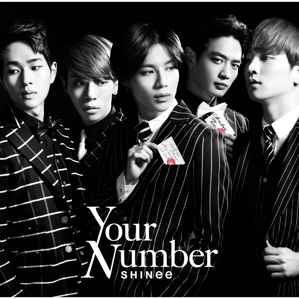 Album cover art for "Your Number" by SHINee