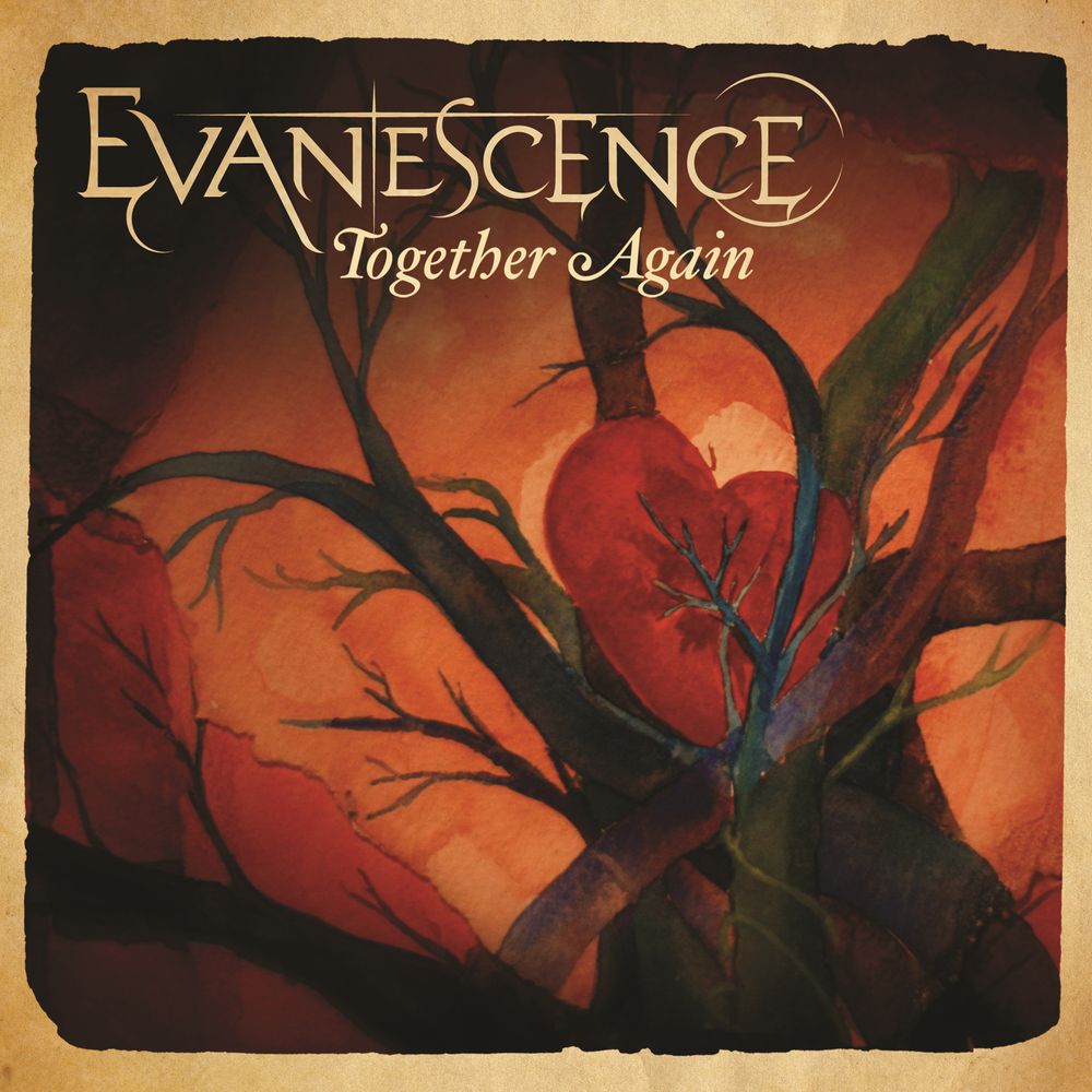 Album cover art for "Together Again" by Evanescence
