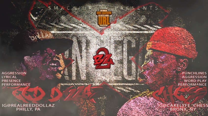 Album cover art for "Reed Dollaz vs. Chess" by URLtv & Chess & Reed Dollaz