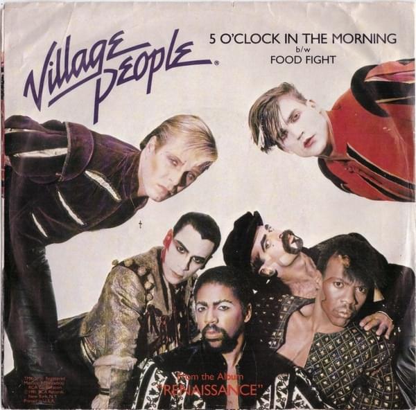 Album cover art for "5 O’Clock in the Morning" by Village People
