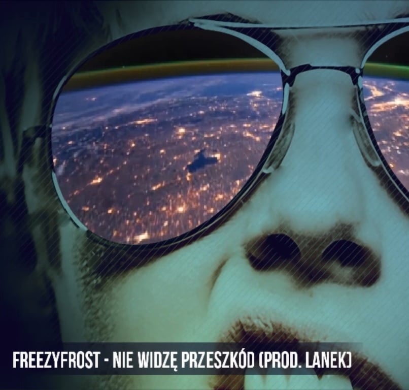 Album cover art for "Nie widzę przeszkód" by Freezy Frost