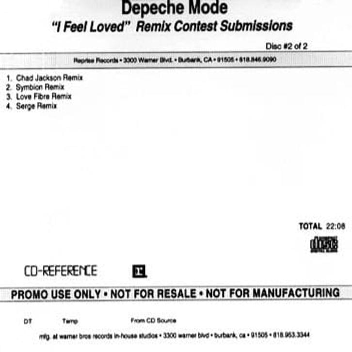 Album cover art for "I Feel Loved [Symbion Remix]" by Depeche Mode