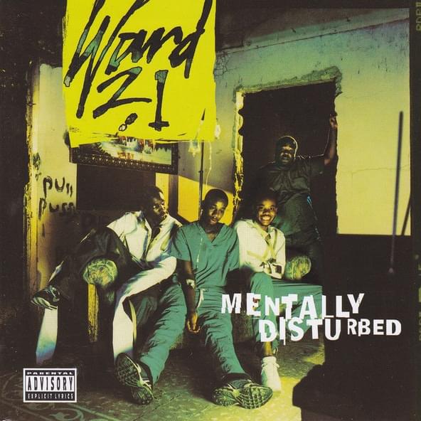 Album cover art for "Ganja Smoke" by Ward 21