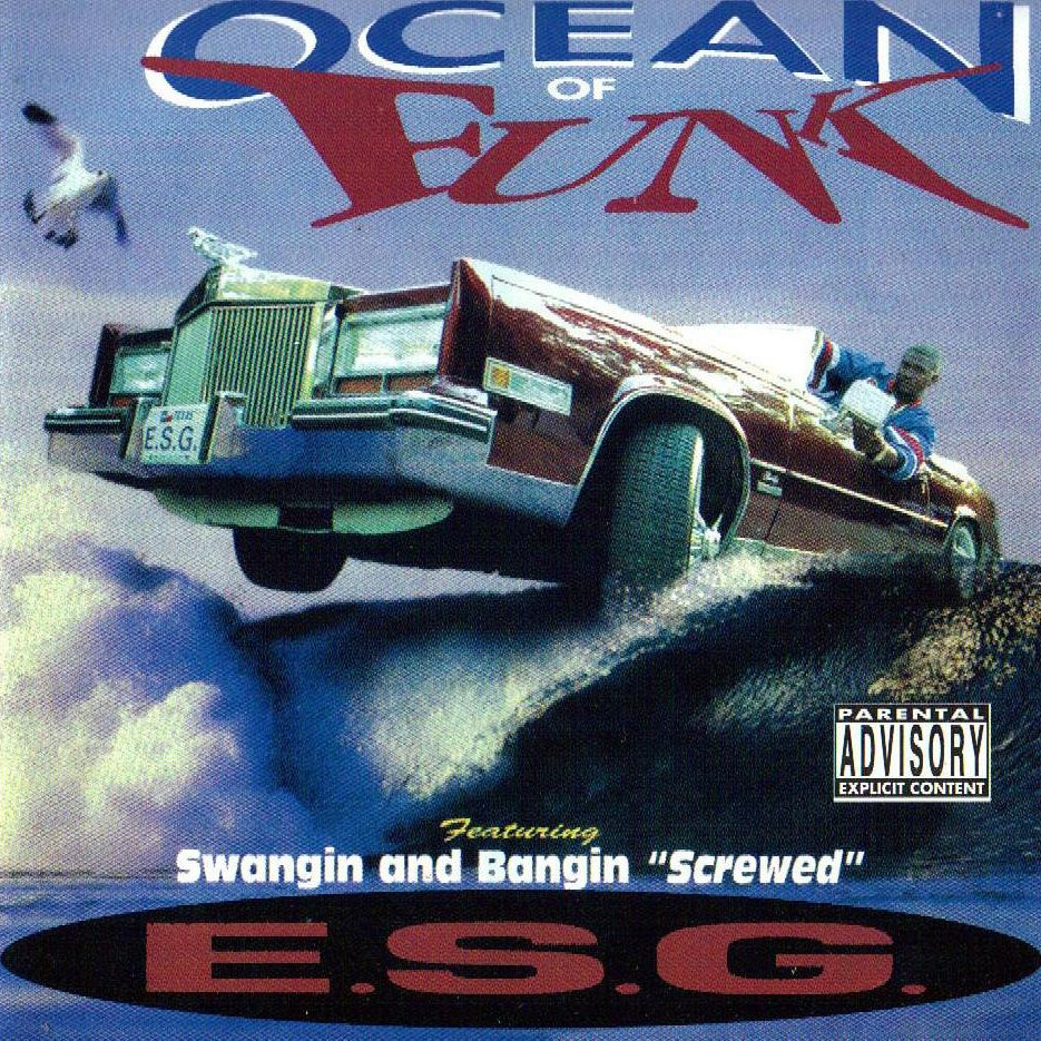 Album cover art for "The South" by E.S.G. (TX)