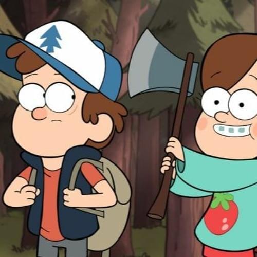 Album cover art for "Gravity Falls" by 42
