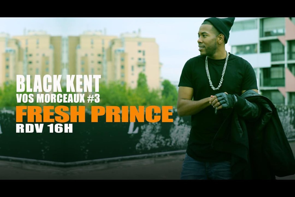 Album cover art for "Fresh Prince" by Black Kent