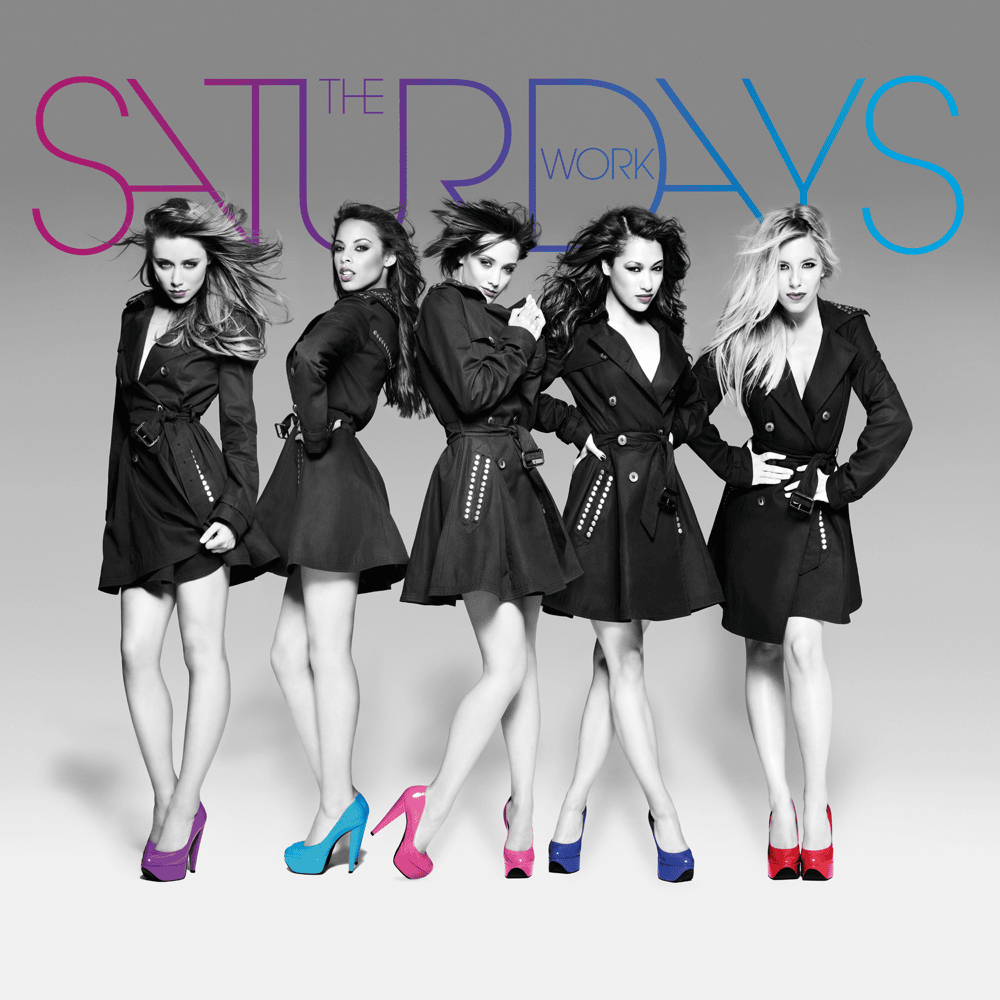 Album cover art for "Work" by The Saturdays