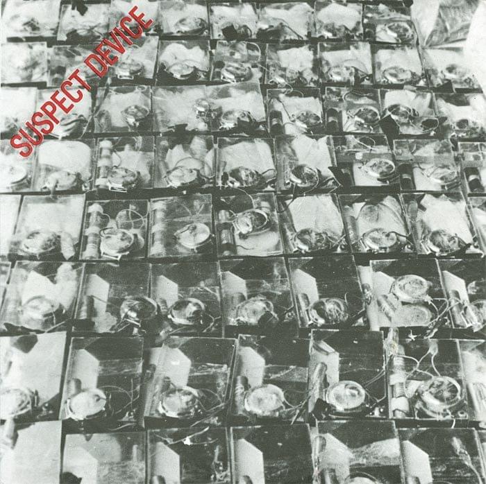 Album cover art for "Suspect Device" by Stiff Little Fingers