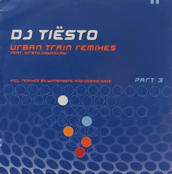 Album cover art for "Urban Train (Cosmic Gate Remix)" by Tiësto & Kirsty Hawkshaw