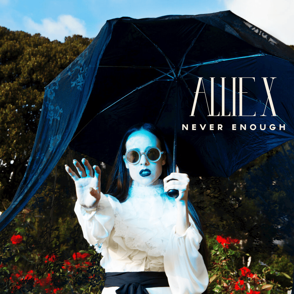 Album cover art for "RICH KID" by Allie X