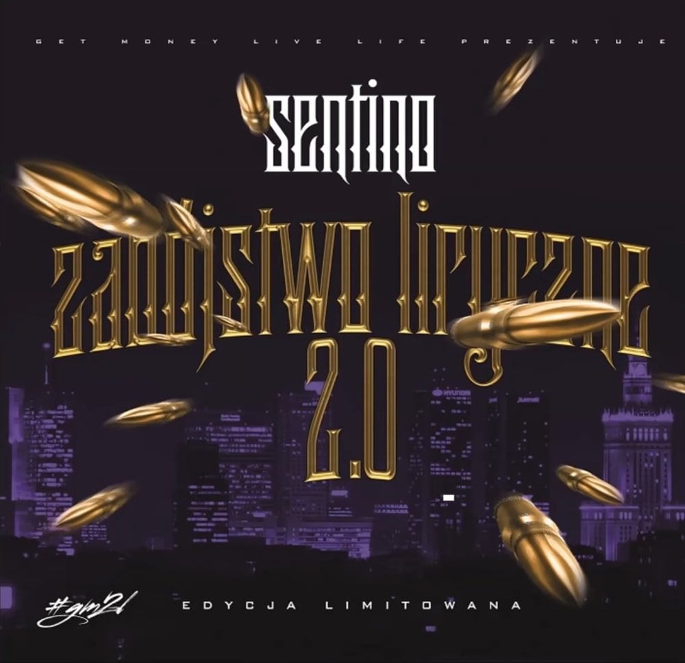 Album cover art for "Nieodebrane" by Sentino & Diho