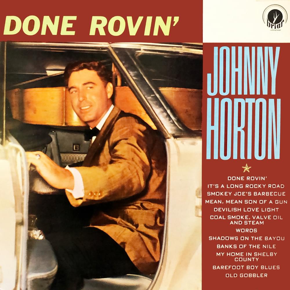 Album cover art for "Barefoot Boy Blues" by Johnny Horton